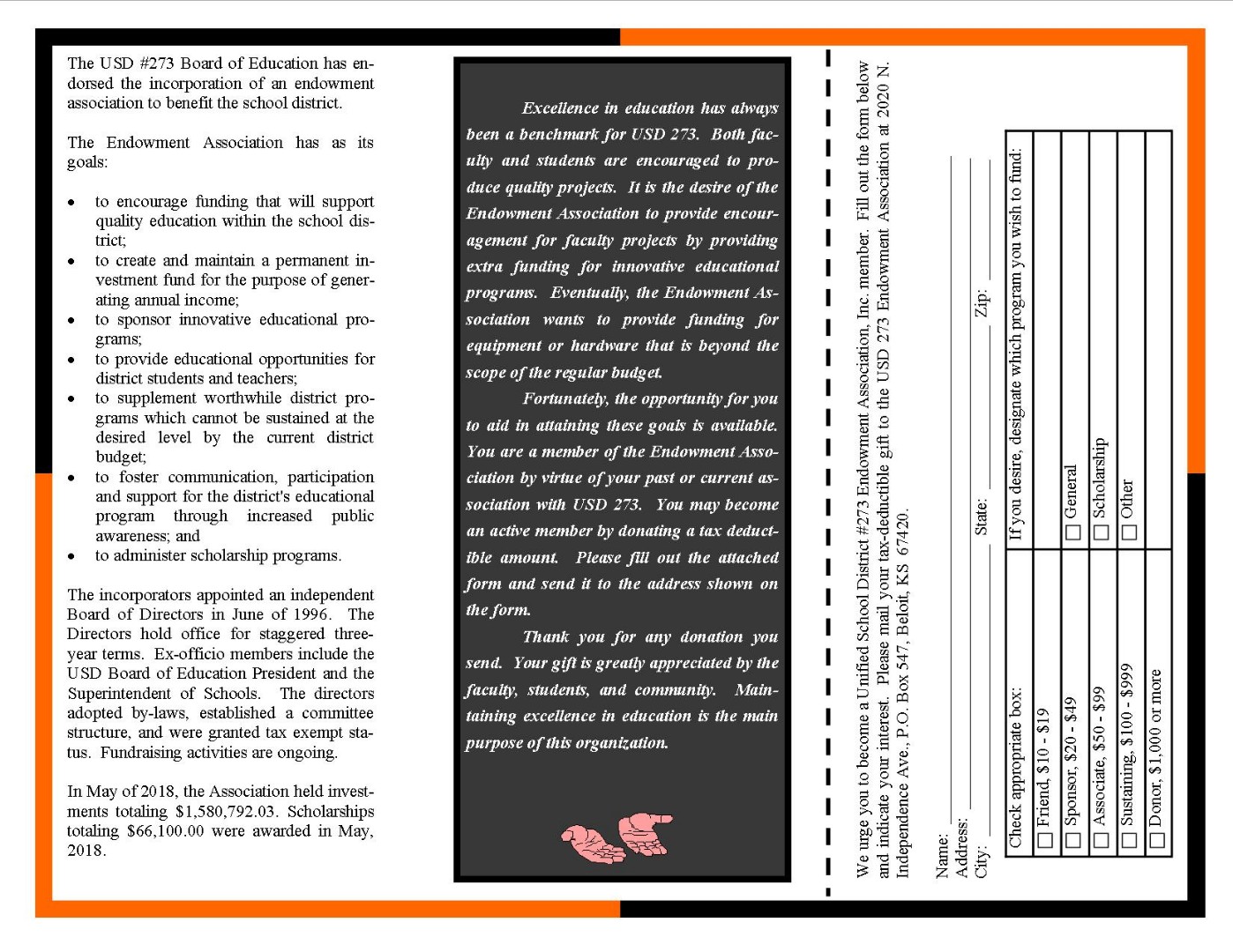 USD 273 Beloit Endowment Brochure